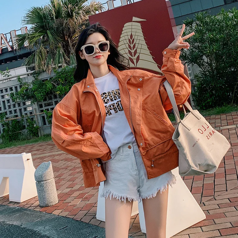 2019 Spring And Autumn New Style Korean-style BF Harajuku-Style College Loose-Fit Versatile Short Coat Student Jacket Workwear
2019 Spring And Autumn New Style Korean-style BF Harajuku-Style College Loose-Fit Versatile Short Coat Student Jacket Workwear