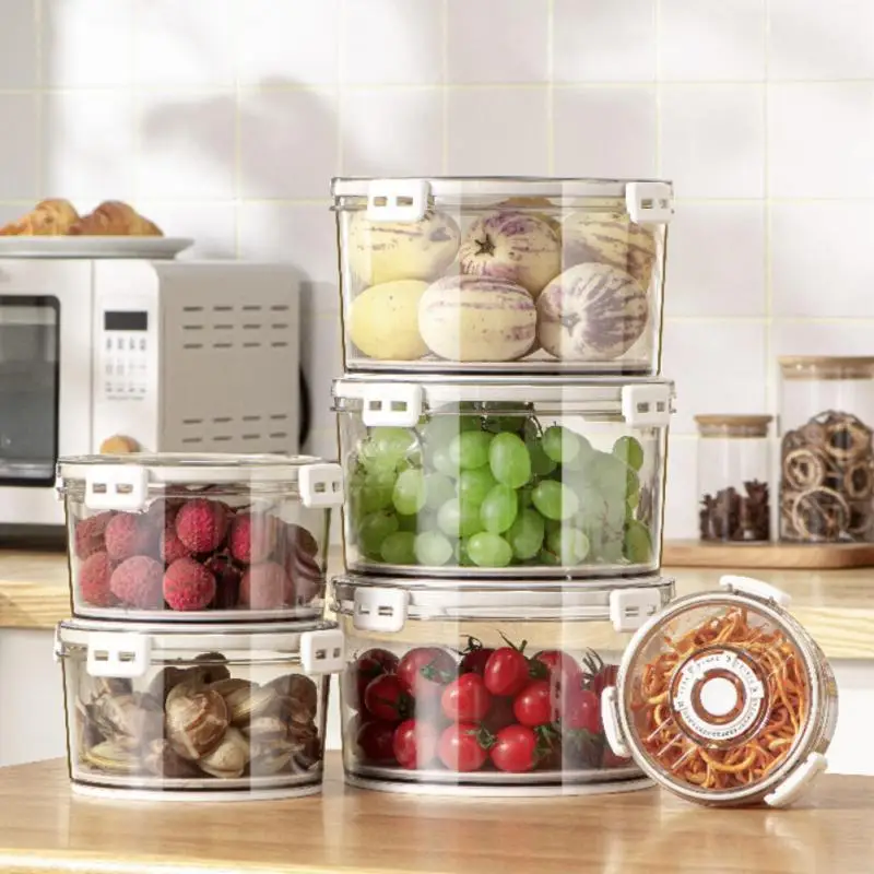Transparent Fresh-keeping Box With Cover Timing Fruit And Vegetable Storage Convenience Box Bento Box Refrigerator Storage Box
Transparent Fresh-keeping Box With Cover Timing Fruit And Vegetable Storage Convenience Box Bento Box Refrigerator Storage Box