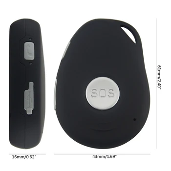 SOS Portable Keychain Locator Mini GPS Tracker LM800 Pathfinding Wallet Bag Sport Handheld Keychain Personal Tracking Device
SOS Portable Keychain Locator Mini GPS Tracker LM800 Pathfinding Wallet Bag Sport Handheld Keychain Personal Tracking Device