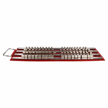 High Quality 80P Socket Storage Tool Holder Tray For 1/4 3/8 1/2 Inch Drive Multifunctional 42 Cm X 15 Cm
High Quality 80P Socket Storage Tool Holder Tray For 1/4 3/8 1/2 Inch Drive Multifunctional 42 Cm X 15 Cm