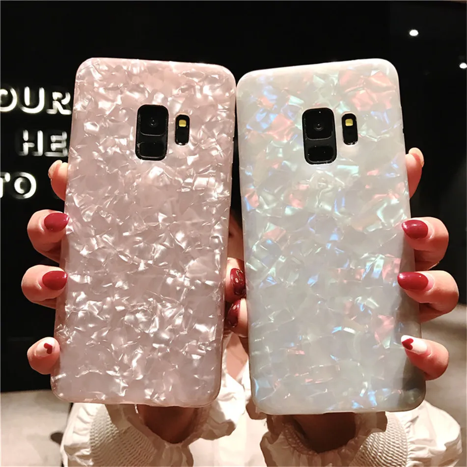 HAO-JIE Glitter Dream Shell Pattern Case For Samsung Galaxy S9S8 Plus IMD TPU Silicon Phone Cover For Smausng S9 Plus Soft Cover
HAO-JIE Glitter Dream Shell Pattern Case For Samsung Galaxy S9S8 Plus IMD TPU Silicon Phone Cover For Smausng S9 Plus Soft Cover