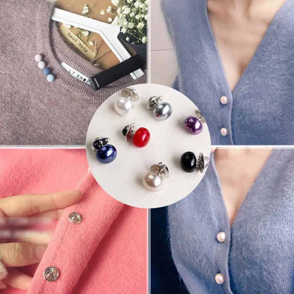 Button Brooch Set Imitation Pearl Rhinestones Pin Coat Clothes Accessories Gift Prevent Exposure Brooches for Women
Button Brooch Set Imitation Pearl Rhinestones Pin Coat Clothes Accessories Gift Prevent Exposure Brooches for Women