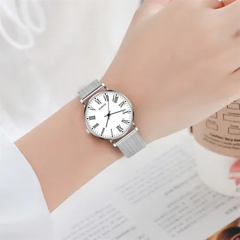Fashion Women's Watch Small And Delicate Beauty Stainless Steel Woman's Watch Simple Casual Bracelet Watch Damski Zegarek
Fashion Women's Watch Small And Delicate Beauty Stainless Steel Woman's Watch Simple Casual Bracelet Watch Damski Zegarek