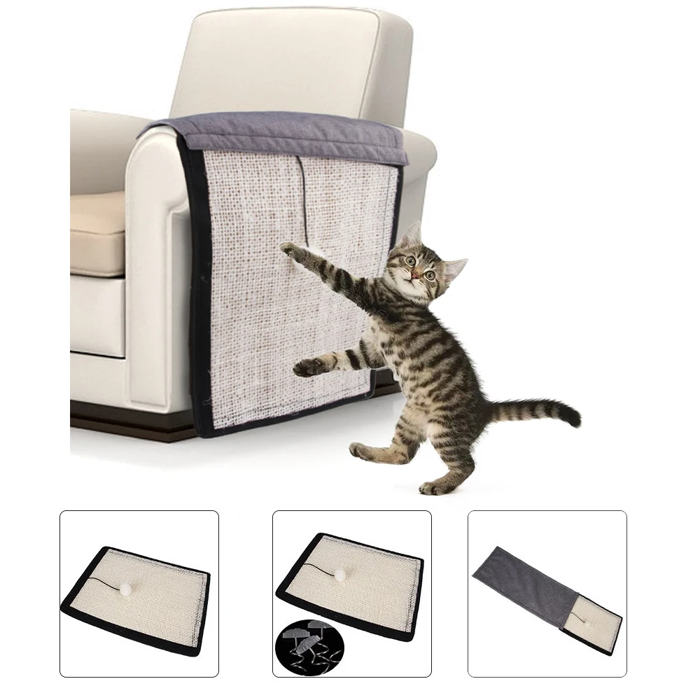 Natural Sisal Sofa Protection Cat Scratching Post Mat Anti-scratch Pet Toy House Furniture Pet Grinding Claw Climbing Board Item
Natural Sisal Sofa Protection Cat Scratching Post Mat Anti-scratch Pet Toy House Furniture Pet Grinding Claw Climbing Board Item