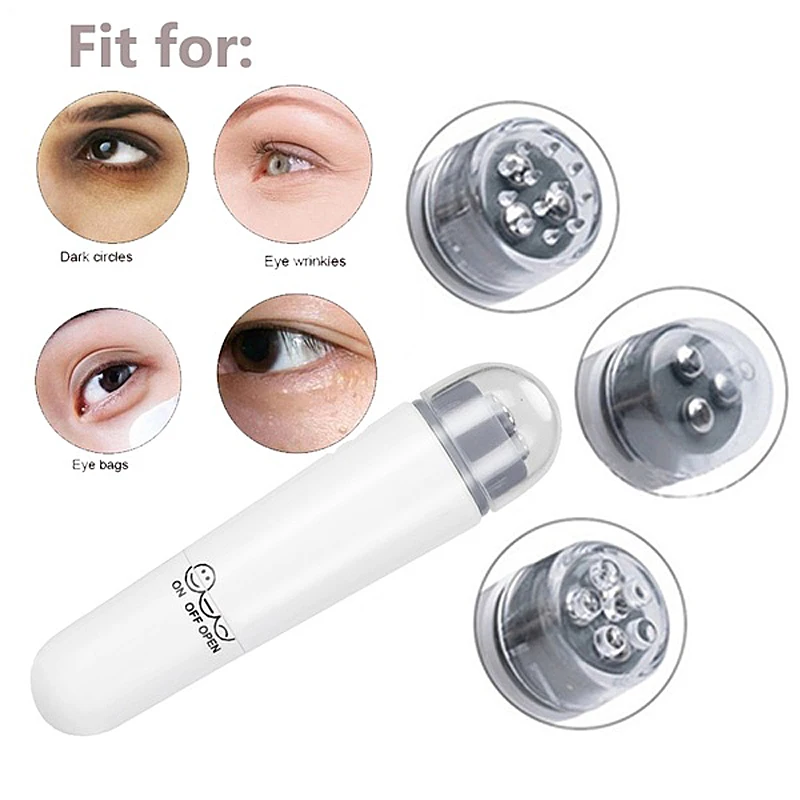 Mini Electric Eye Massager Vibration Function 4 In 1 Anti-Aging Remove Eye Wrinkles Dark Circles Pouch Eye Care Beauty Machine
Mini Electric Eye Massager Vibration Function 4 In 1 Anti-Aging Remove Eye Wrinkles Dark Circles Pouch Eye Care Beauty Machine