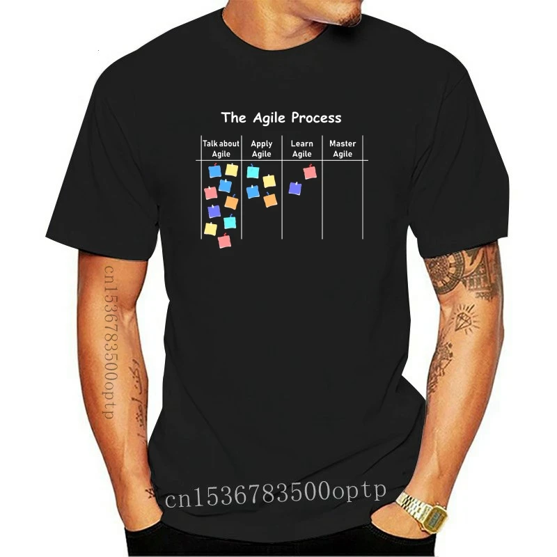 Фото Новая рубашка для управления производством Aoe Project Process Management свободная летняя из