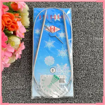 High Quality Stainless Steel Circular Knitting Needle 13 Sizes Crochet Needles for Knitting 43 cm Weaving Pins Needlework Tools
High Quality Stainless Steel Circular Knitting Needle 13 Sizes Crochet Needles for Knitting 43 cm Weaving Pins Needlework Tools