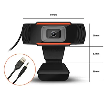 2 Million HD 720P Network Camera USB Computer Webcam For Remote Learning PC Class Conference Accessories Widescreen Video
2 Million HD 720P Network Camera USB Computer Webcam For Remote Learning PC Class Conference Accessories Widescreen Video