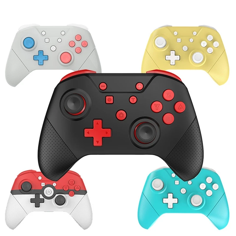 Wireless-Bluetooth Gamepad For Nintend Switch Pro NS-Switch Pro Game joystick Controller For Switch Console with 6-Axis Handle
Wireless-Bluetooth Gamepad For Nintend Switch Pro NS-Switch Pro Game joystick Controller For Switch Console with 6-Axis Handle