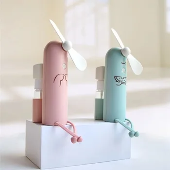 New Creative Mobile Phone Bracket Cartoon Spray Mini Fan Portable Usb Fan Outdoor Charging Small Fan
New Creative Mobile Phone Bracket Cartoon Spray Mini Fan Portable Usb Fan Outdoor Charging Small Fan