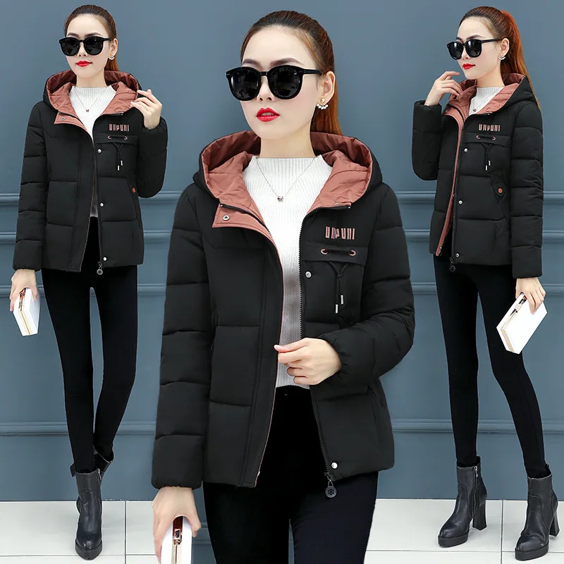 2019 New Style Short down Jacket Cotton-padded Clothes Women's Slimming Short Hooded Versatile Cotton Coat Student Thick Winter
2019 New Style Short down Jacket Cotton-padded Clothes Women's Slimming Short Hooded Versatile Cotton Coat Student Thick Winter