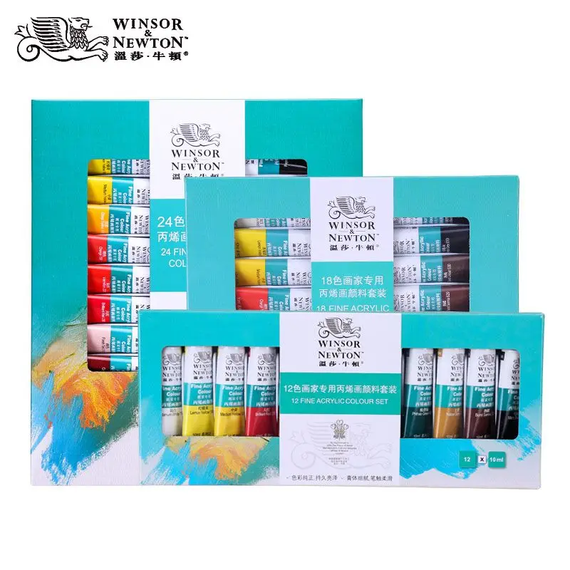 Professional Acrylic Paints Set 12/18/24 Colors 10ML Hand Painted Wall Drawing Painting Pigment Set Art Supplies
Professional Acrylic Paints Set 12/18/24 Colors 10ML Hand Painted Wall Drawing Painting Pigment Set Art Supplies