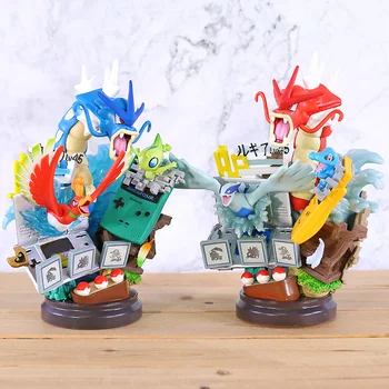 Anime Cartoon Gyarados Celebi Ho Oh Chikorita Lugia Monster Statue PVC Figure Model Toy Gift
Anime Cartoon Gyarados Celebi Ho Oh Chikorita Lugia Monster Statue PVC Figure Model Toy Gift
