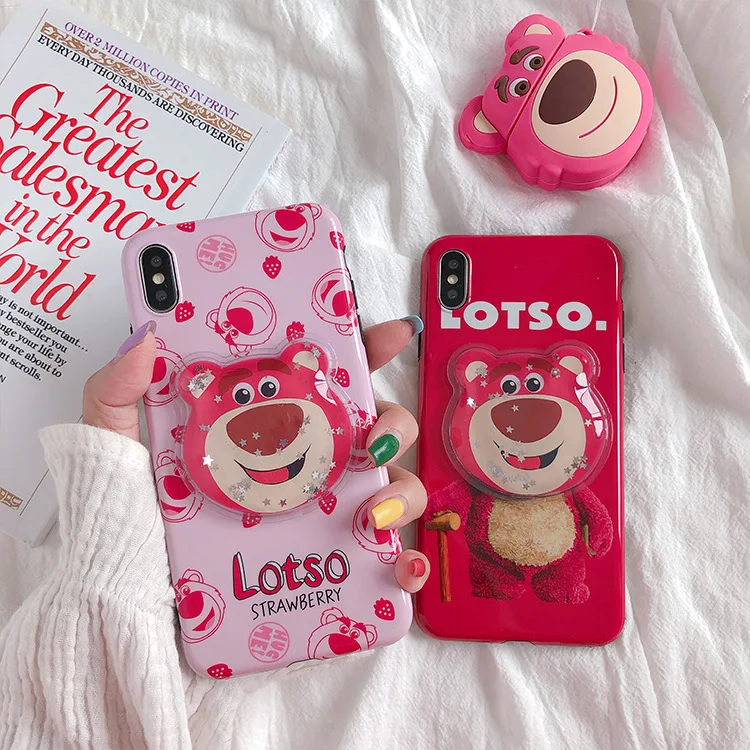 Cute bear mobile phone case suitable for iphone 6s 7 8 plus xs max xr 11pro quicksand decompression couple fun protective cover
Cute bear mobile phone case suitable for iphone 6s 7 8 plus xs max xr 11pro quicksand decompression couple fun protective cover