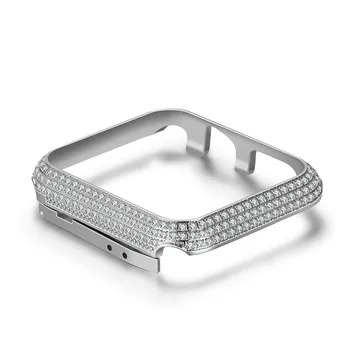 Sparkling Crystal Diamond case For apple watch series 5 4 3 2 1 metal bumper protector frame case cover For iwatch 44/40/42/38mm
Sparkling Crystal Diamond case For apple watch series 5 4 3 2 1 metal bumper protector frame case cover For iwatch 44/40/42/38mm