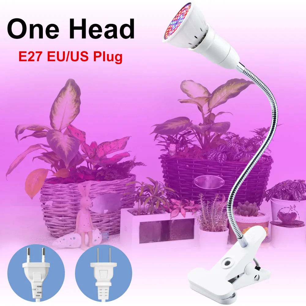 WENNI Full Spectrum E27 Grow LED Light Plant Growth Lamp Hydroponic LED Phyto Lamp Greenhouse Growing LED Bulbs Seedling Flower
WENNI Full Spectrum E27 Grow LED Light Plant Growth Lamp Hydroponic LED Phyto Lamp Greenhouse Growing LED Bulbs Seedling Flower