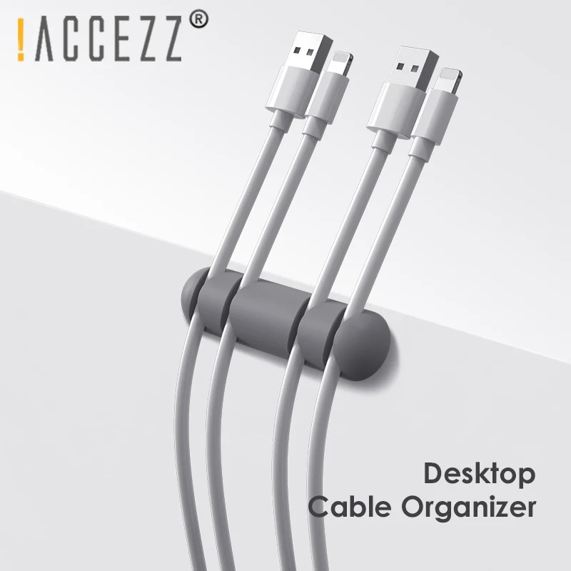 !ACCEZZ 5pcs USB Cable Organizer Earphone Mouse Cord Silicone Clip Phone Cables Line Desktop Line Wire Winder Holder Management
!ACCEZZ 5pcs USB Cable Organizer Earphone Mouse Cord Silicone Clip Phone Cables Line Desktop Line Wire Winder Holder Management