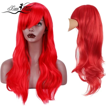 XUANGUANG Long Red Wig Wavy Synthetic Wigs for Black Women with Bangs Side Part Heat Resistant Wig Cosplay Wig
XUANGUANG Long Red Wig Wavy Synthetic Wigs for Black Women with Bangs Side Part Heat Resistant Wig Cosplay Wig