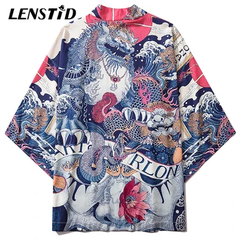LENSTID Japanese Thin Kimono Jacket Stone Lion Printed Hip Hop Men Jackets Streetwear 2020 Summer New Harajuku Brand Clothing
LENSTID Japanese Thin Kimono Jacket Stone Lion Printed Hip Hop Men Jackets Streetwear 2020 Summer New Harajuku Brand Clothing