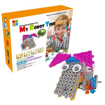4 In 1 My Robot Time Toy Land Series Robot Building Block Kit Assembly Educational Robot Toy - 1-Story
4 In 1 My Robot Time Toy Land Series Robot Building Block Kit Assembly Educational Robot Toy - 1-Story