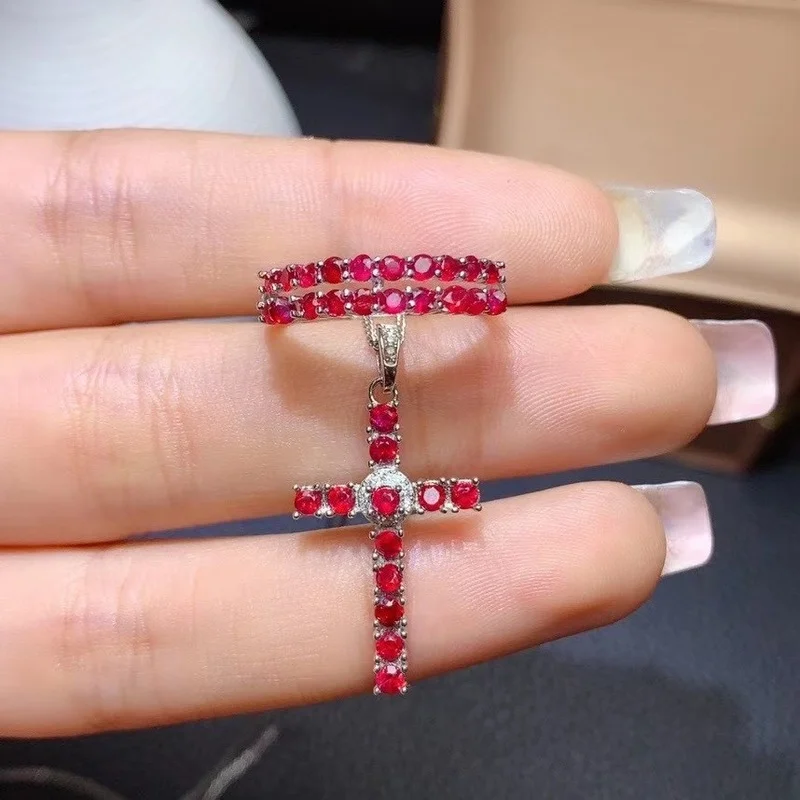 Jewelry 925 Silver Ruby Ring for Daily Wear 2mm Natural Ruby Silver Ring and Earring Brithday Gift for Young Girl
Jewelry 925 Silver Ruby Ring for Daily Wear 2mm Natural Ruby Silver Ring and Earring Brithday Gift for Young Girl