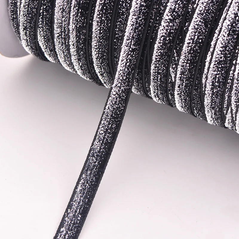 JUNAO-5yard-10mm-Silver-Black-Color-Sewing-Glitter-Ribbon-Sequins-Banding-Trim-Clothes-Applique-Sew-On