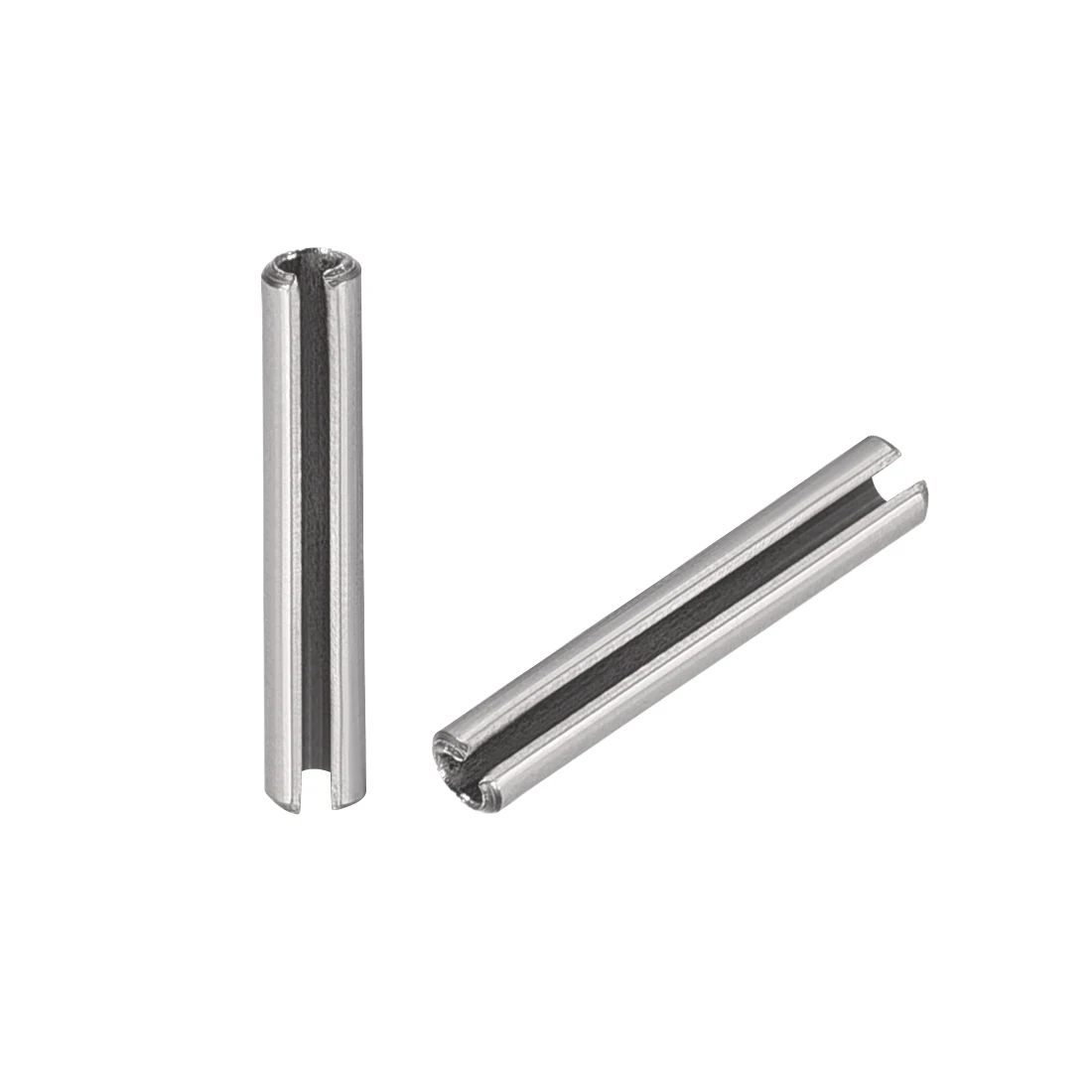 uxcell M1.5 x 12mm 304 Stainless Steel Split Spring Roll Dowel Pins Plain Finish 20Pcs | Обустройство дома