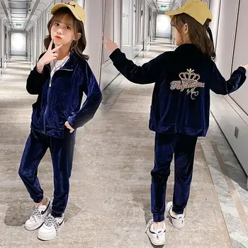 Girl Set Spring Autumn Kids Clothing Set 2020 Print Jacket Top + Pants 2 Pcs Teenage School Girls Flannel Long Sleeves Tracksuit
Girl Set Spring Autumn Kids Clothing Set 2020 Print Jacket Top + Pants 2 Pcs Teenage School Girls Flannel Long Sleeves Tracksuit