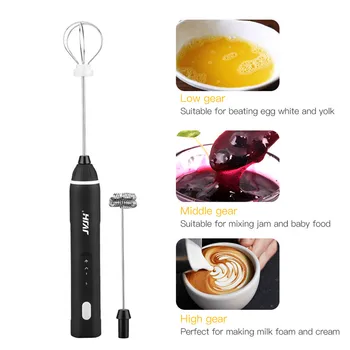 USB Rechargeable Egg Beater Stainless Steel Spring Whisk Foam Maker Coffee Frother Blender Whisker Milk Frother Mixer Kitchen
USB Rechargeable Egg Beater Stainless Steel Spring Whisk Foam Maker Coffee Frother Blender Whisker Milk Frother Mixer Kitchen
