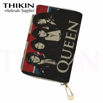 THIKIN Rock Band Queen Band Women Card Holder for Plastic Cards Cartoon Passport Cover Girls Leather PU Phone Card Holder Custom
THIKIN Rock Band Queen Band Women Card Holder for Plastic Cards Cartoon Passport Cover Girls Leather PU Phone Card Holder Custom