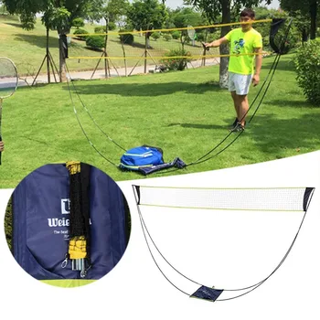 Portable Badminton Training Net Sports Net For Volleyball Badminton Court Beach Portable Quickstart Tennis Badminton Square Net
Portable Badminton Training Net Sports Net For Volleyball Badminton Court Beach Portable Quickstart Tennis Badminton Square Net
