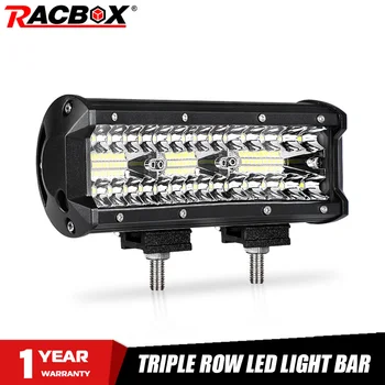 Racbox 10inch LED Bar Fog Light High Beam 12V 24V 180W led Auto Spotlight Headlights for 4x4 Accessories Off Road Cars UAZ ATV
Racbox 10inch LED Bar Fog Light High Beam 12V 24V 180W led Auto Spotlight Headlights for 4x4 Accessories Off Road Cars UAZ ATV