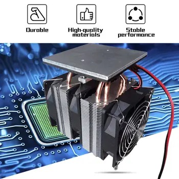 12V 240W Peltier Chip Semiconductor Cooling Plate Refrigerator Large Power Assisted Computer Cooling Plate Black
12V 240W Peltier Chip Semiconductor Cooling Plate Refrigerator Large Power Assisted Computer Cooling Plate Black