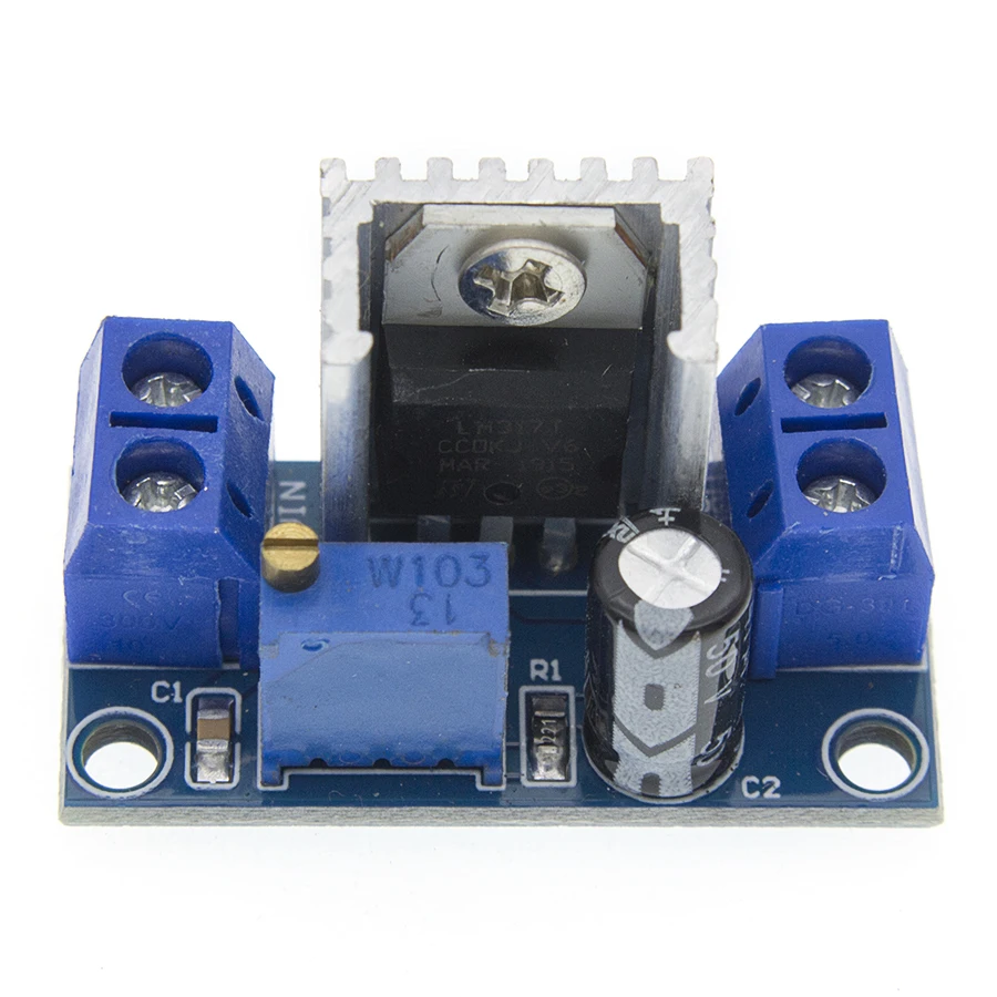 1 шт. LM317 LM317T DC step down преобразователь печатная плата модуль питания|power module|dc-dc