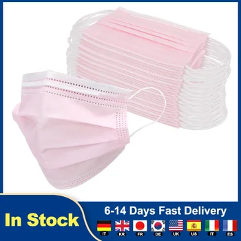 20/50/100pcs 3 Ply Disposable Face Masks Anti Dust Fog Dustproof Mask Face Pink Non-Woven Earloop Mouth Masks Filter for Women
20/50/100pcs 3 Ply Disposable Face Masks Anti Dust Fog Dustproof Mask Face Pink Non-Woven Earloop Mouth Masks Filter for Women
