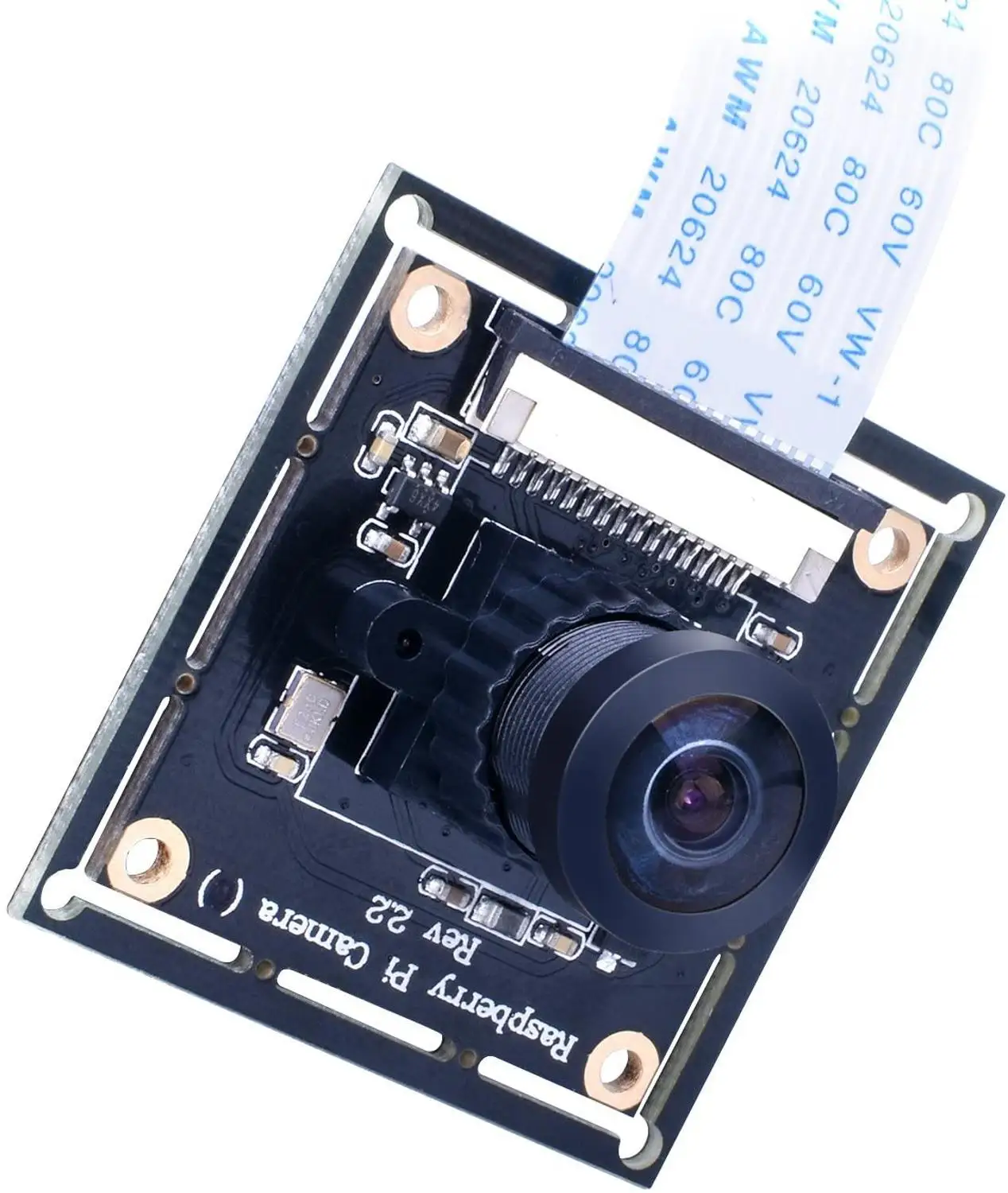 For Raspberry PI Camera Module Wide Angle 160°Fisheye Lens HD 5MP RPI Camera Adjustable-Focus Webcam For Raspberry Pi 4/ 3 B+
For Raspberry PI Camera Module Wide Angle 160°Fisheye Lens HD 5MP RPI Camera Adjustable-Focus Webcam For Raspberry Pi 4/ 3 B+