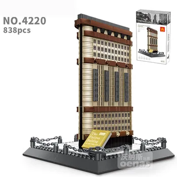 Famous Architecture Modern BuildingToy Block Brick Paris Louvre Wishing Poor London Tower Pyramid Human Civilization Toy Gifts
Famous Architecture Modern BuildingToy Block Brick Paris Louvre Wishing Poor London Tower Pyramid Human Civilization Toy Gifts