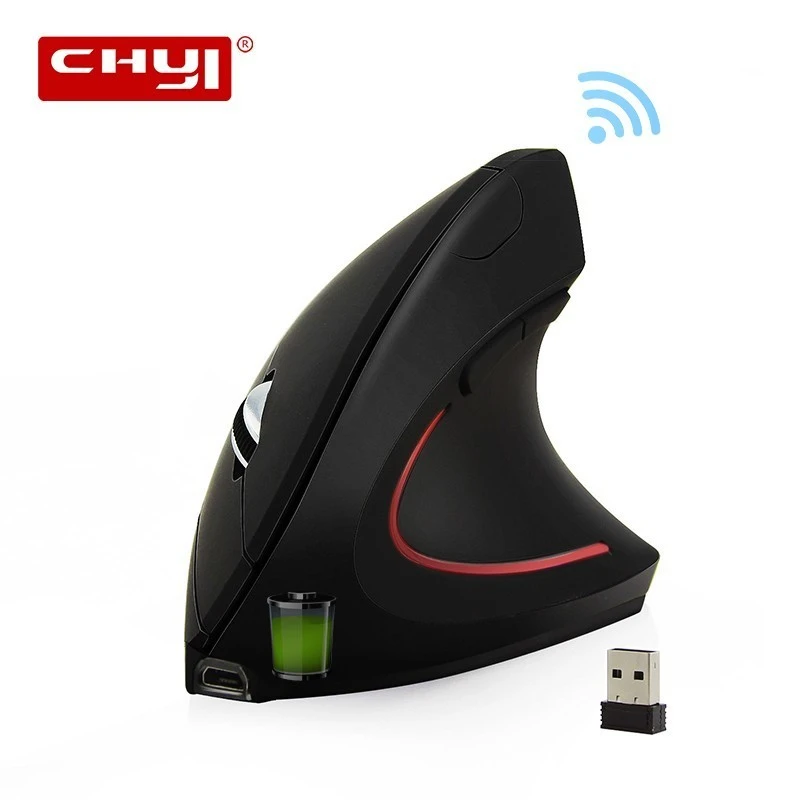 CHYI Wireless Vertical Computer Mouse Ergonomic Rechargeable Stand Mause 2.4Ghz Optical Usb 3D PC Gaming Mice For Laptop Macbook
CHYI Wireless Vertical Computer Mouse Ergonomic Rechargeable Stand Mause 2.4Ghz Optical Usb 3D PC Gaming Mice For Laptop Macbook
