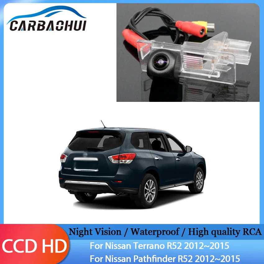 HD 1280*720 Fisheye Rear View Camera High quality RCA For Nissan Terrano R52 For Nissan Pathfinder R52 2012 2013 2014 2015
HD 1280*720 Fisheye Rear View Camera High quality RCA For Nissan Terrano R52 For Nissan Pathfinder R52 2012 2013 2014 2015
