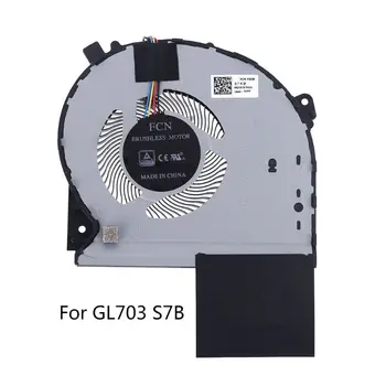 CPU GPU Cooling Fan Radiator Replacement for GL703 S7B Laptop Notebook Accessories Efficient Heat Dissipation Low Noise X6HA
CPU GPU Cooling Fan Radiator Replacement for GL703 S7B Laptop Notebook Accessories Efficient Heat Dissipation Low Noise X6HA