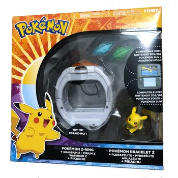 Original Pokemon 3D Z Bracelet Pikachu Z Crystal Genuine Anime Action Figure Model Game Linkage Somatosensory Kids Gift Toys
Original Pokemon 3D Z Bracelet Pikachu Z Crystal Genuine Anime Action Figure Model Game Linkage Somatosensory Kids Gift Toys