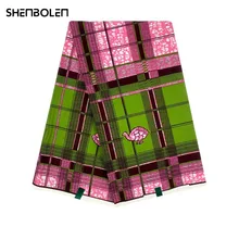 African Wax Ankara Print Fabric 100% Cotton 6 Yards Sewing Material For Wedding Dresses high quality wax
African Wax Ankara Print Fabric 100% Cotton 6 Yards Sewing Material For Wedding Dresses high quality wax