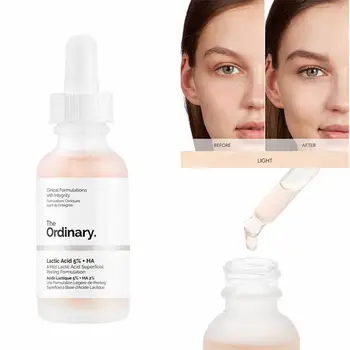 30ml Face Skin Exfoliation Lactic Acid 5% + HA 2% Superficial Peeling Formulation Remove Scars Brighten Skin Color Essence
30ml Face Skin Exfoliation Lactic Acid 5% + HA 2% Superficial Peeling Formulation Remove Scars Brighten Skin Color Essence
