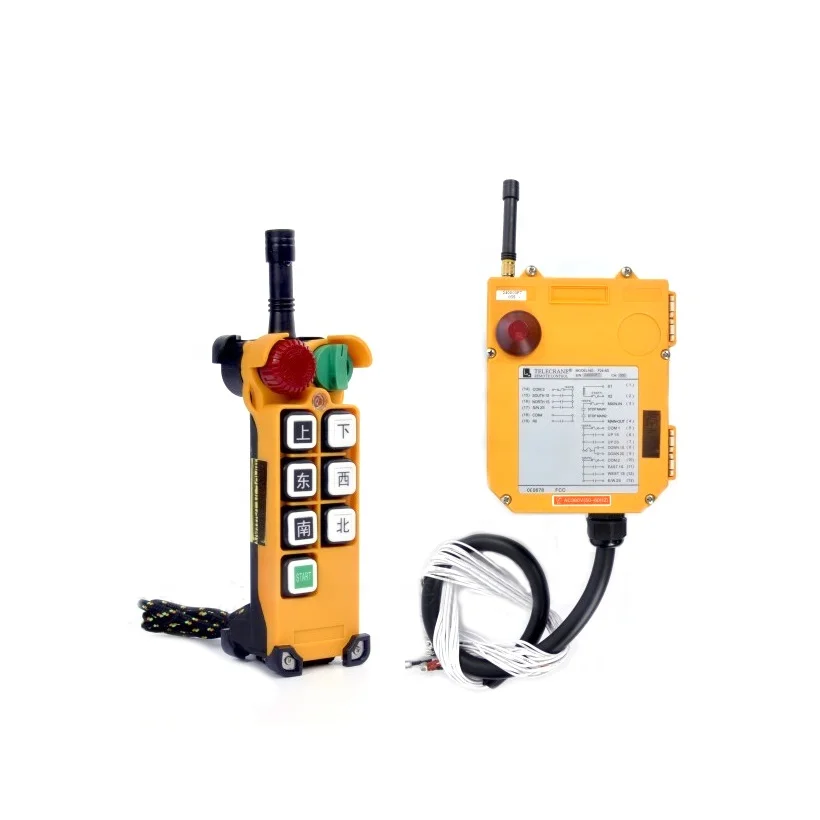 Factory radio remote control for tower crane wireless f24-6d crane remote control
Factory radio remote control for tower crane wireless f24-6d crane remote control