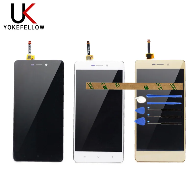LCD Display For Xiaomi Redmi 3/3S LCD Display Digitizer Screen Complete Assembly
LCD Display For Xiaomi Redmi 3/3S LCD Display Digitizer Screen Complete Assembly
