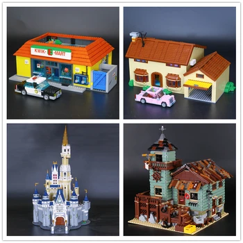16004 16005 16008 16050 13132 Kwik-E-Mart Simpsons House Cinderella Princess Castle Old Fishing Building Block Bricks Toys Gifts
16004 16005 16008 16050 13132 Kwik-E-Mart Simpsons House Cinderella Princess Castle Old Fishing Building Block Bricks Toys Gifts