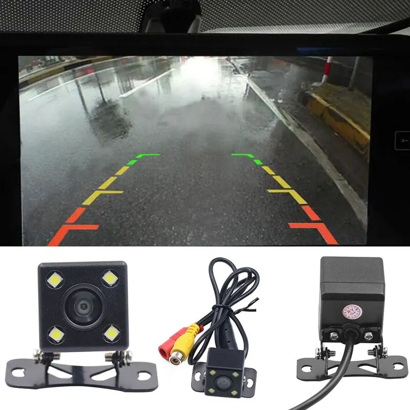 Wide Angle Full HD Car Rear View Camera Waterproof Rearview Recorder Reverse Parking Assistance Monitor DVR 4 LED Night Vision
Wide Angle Full HD Car Rear View Camera Waterproof Rearview Recorder Reverse Parking Assistance Monitor DVR 4 LED Night Vision