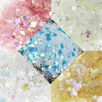 100g 3D Dream Glitter Eye Face Makeup Sequins Snowflake Stars Fairy Heart Tears Nail Art Glitter Sequins Flakes Powder 12 Colors
100g 3D Dream Glitter Eye Face Makeup Sequins Snowflake Stars Fairy Heart Tears Nail Art Glitter Sequins Flakes Powder 12 Colors