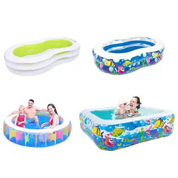 Oversize Waterproof PVC Inflatable Swimming Pool Thickened Blow Up Pool Inflatable Pool For Boys Girls Outdoors 
Oversize Waterproof PVC Inflatable Swimming Pool Thickened Blow Up Pool Inflatable Pool For Boys Girls Outdoors