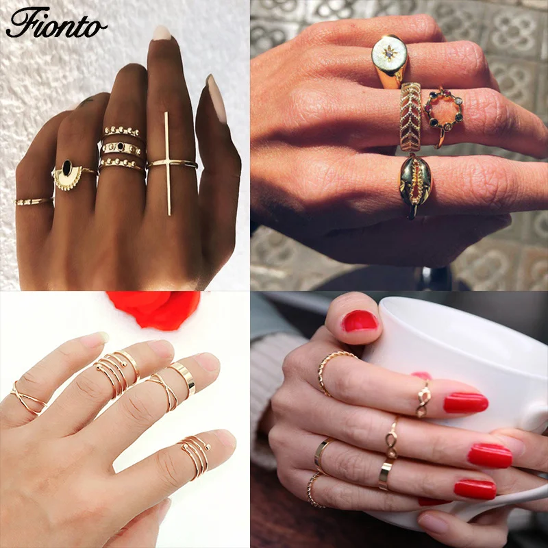 FIONTO 6PCS Water Drop Crucifix Hollow Out Shell Colored Personality Retro Knuckle Ring Set Metal Combination Jewelry CA2234/5
FIONTO 6PCS Water Drop Crucifix Hollow Out Shell Colored Personality Retro Knuckle Ring Set Metal Combination Jewelry CA2234/5